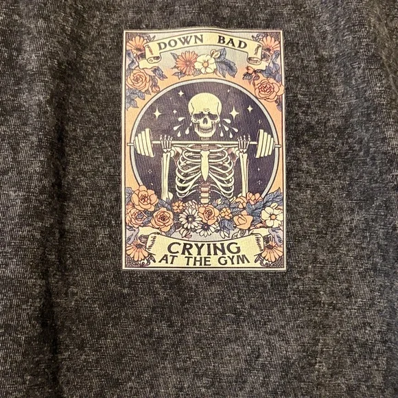 Down Bad Black Graphic T-Shirt - Picture 3 of 5